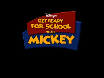 Disney Learning - Mickey (EU) screen shot title